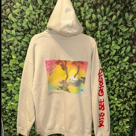 Gildan Kayne West X Takashi Murakami X KidCudi KIDS SEE GHOSTS Hoodie Merch2018 - Picture 12 of 16